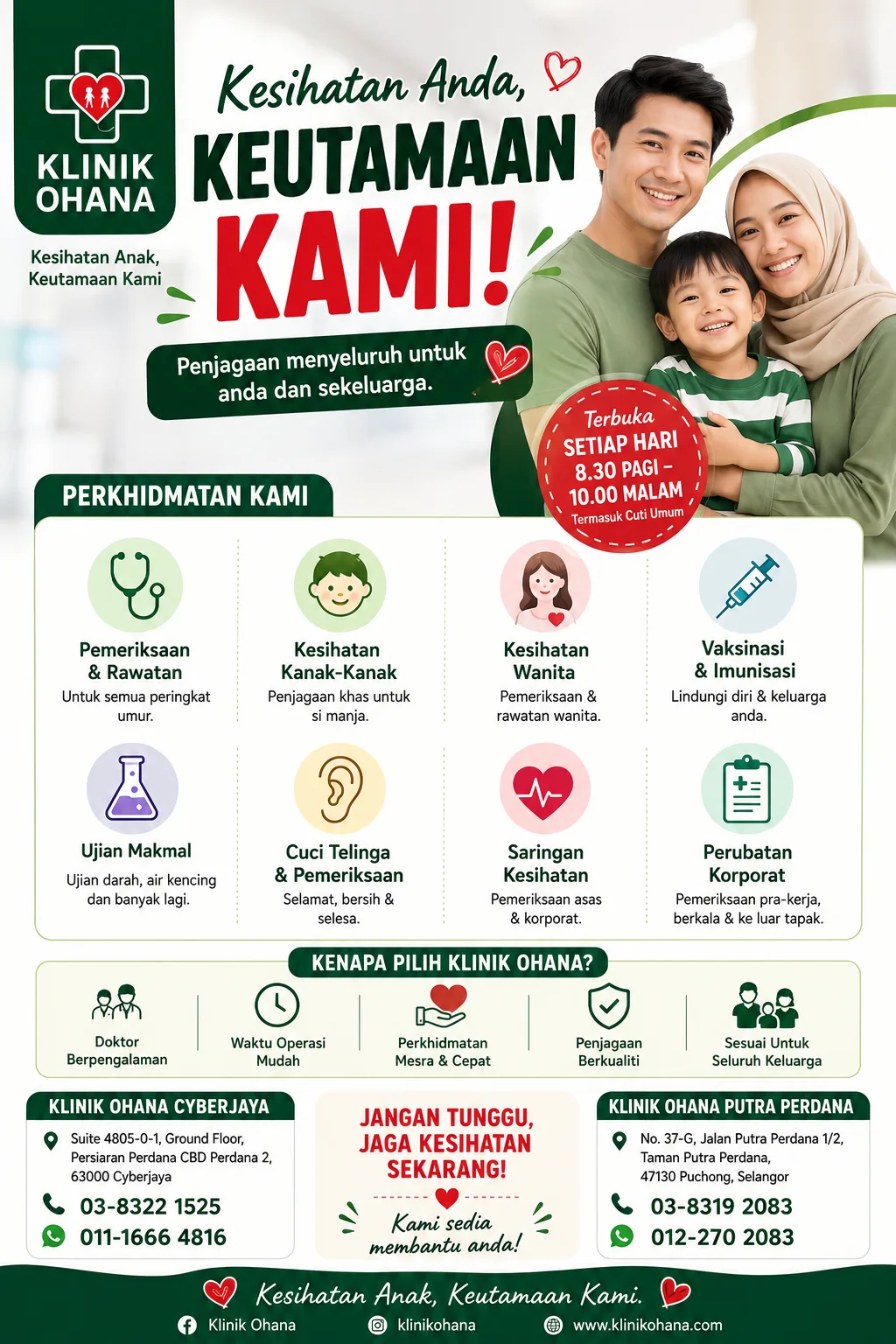 Servis Klinik Ohana