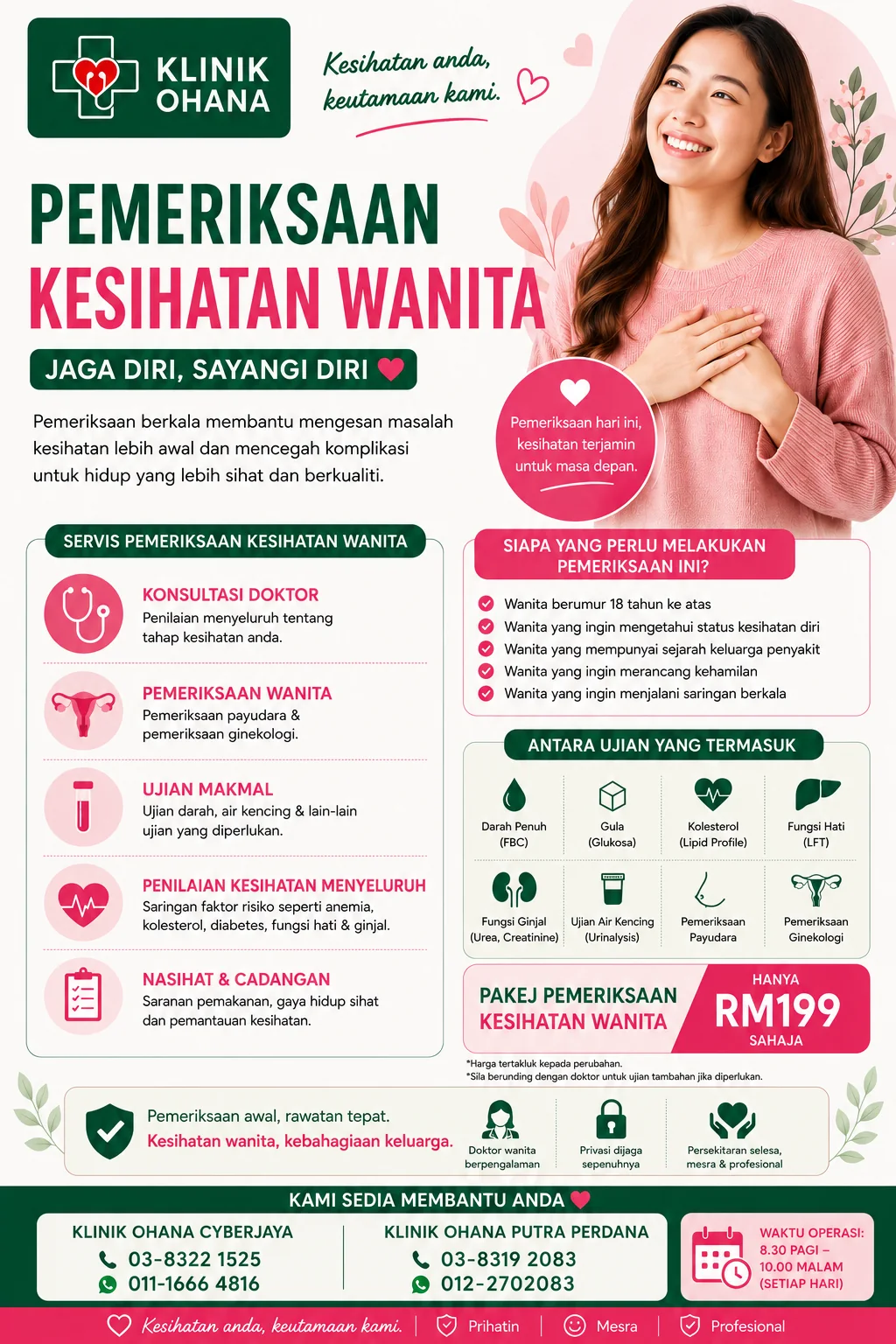 Pakej Kesihatan Perempuan