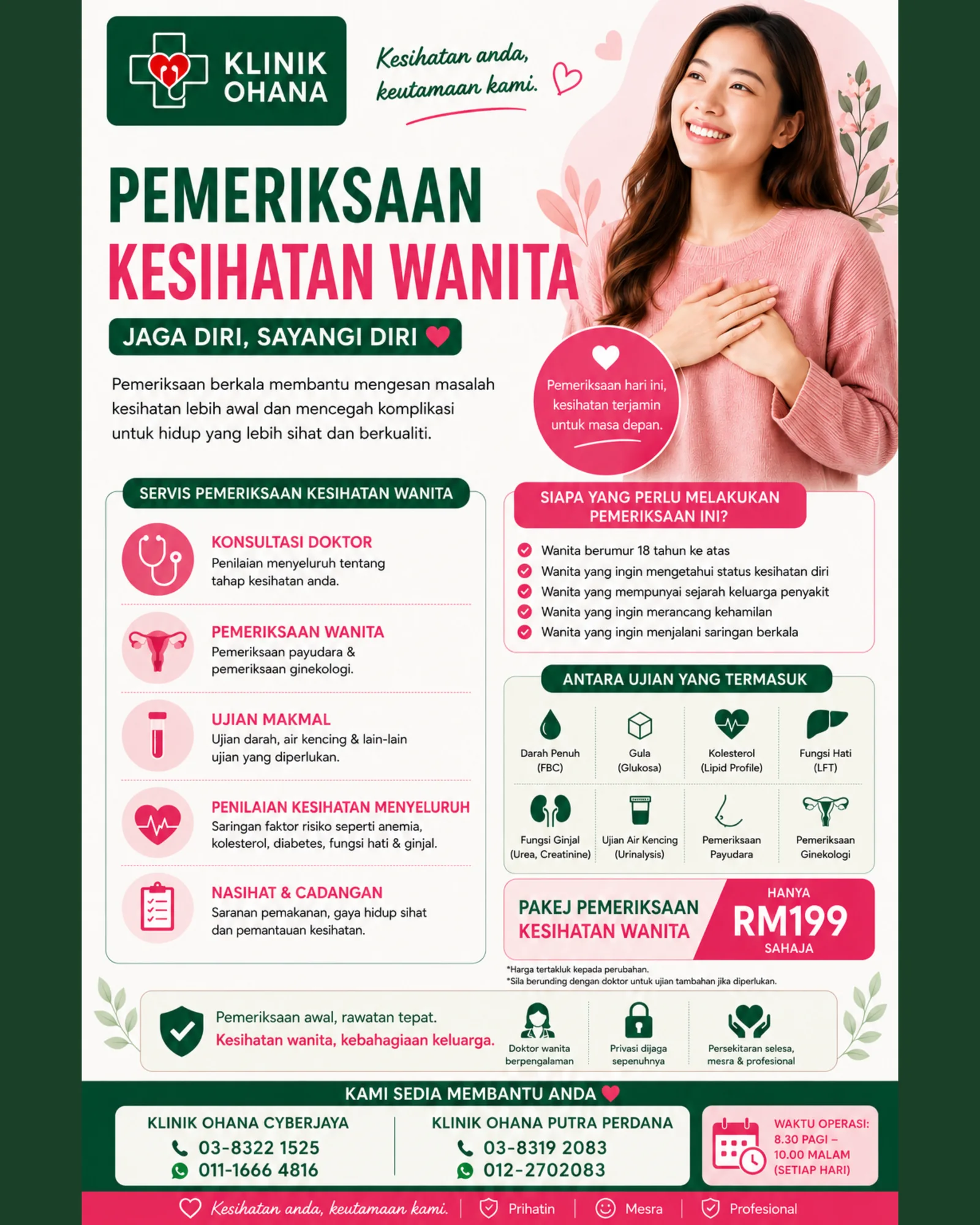 Pakej Kesihatan Perempuan