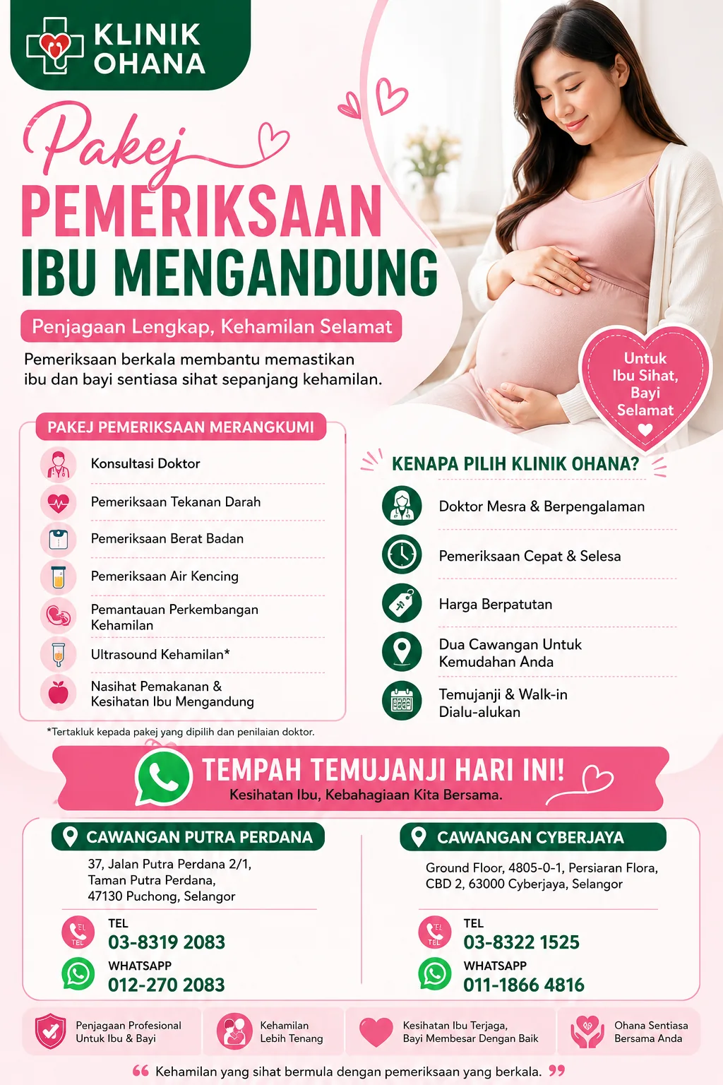 Pakej Pemeriksaan Ibu Mengandung
